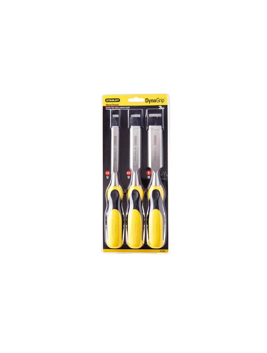 STANLEY Wood Chisel Set with Dyna-Grip