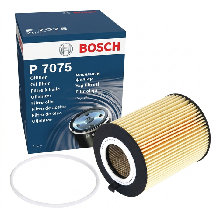 Bosch Oil Filter, Element - P 7061, P 7066, P 7075