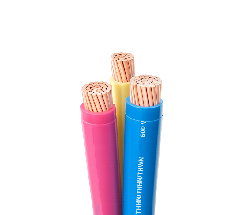THHN/THWN, Wire 600V 90°C Dry / 70°C Wet (14mm² to 30mm²) AWG Stranded Wire