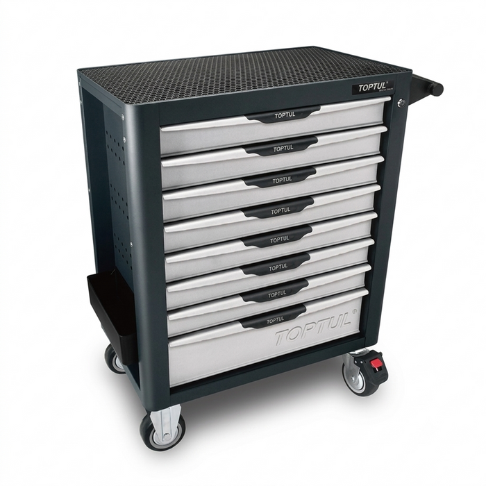 Toptul W/8-Drawer Tool Trolley - 322PCS Mechanics Tool Set