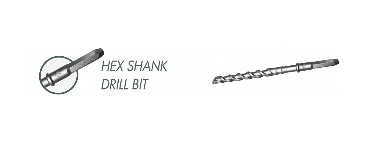 Powercraft Hex Shanks Drill Bit Chisels