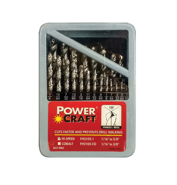 Powercraft Drill Bit Set Accessories