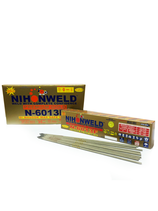 N-6013 NIHONWELD Mild Steel Welding Electrodes – Special & Premium Gold